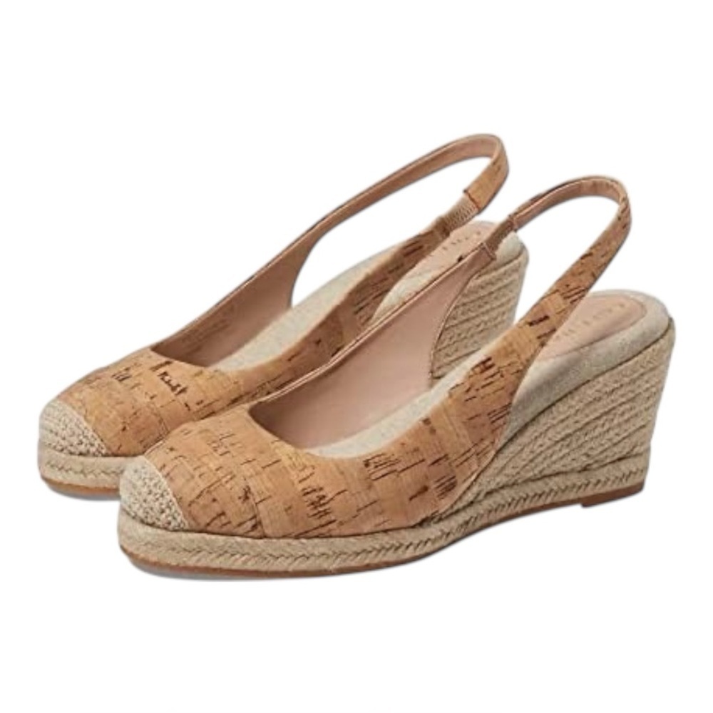 Cole Haan Cloudfeel Espadrille Wedge Slingback 80 mm
